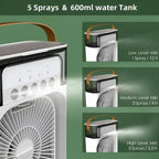 portable mini air cooler