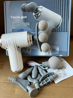 Triple‑Head Deep‑Tissue Fascia Gun